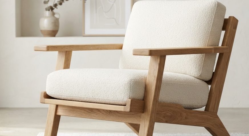 Asket Lounge Chair — detail view